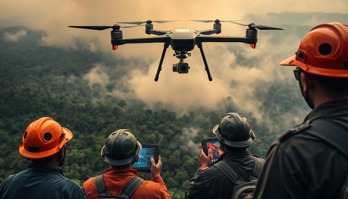Pemanfaatan Teknologi Drone untuk Pantau Karhutla di Kalimantan