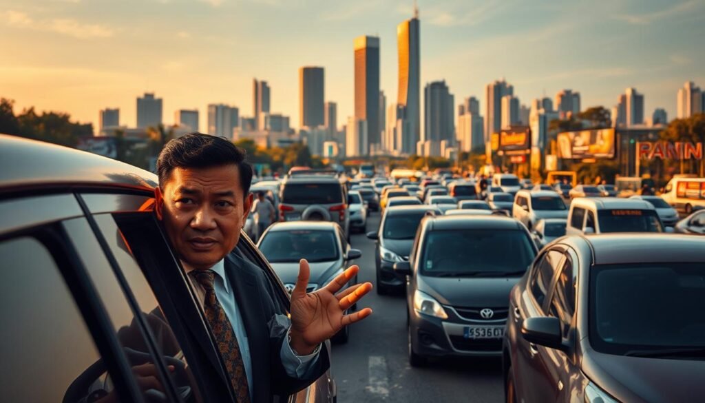 Pramono Anjlok Macet