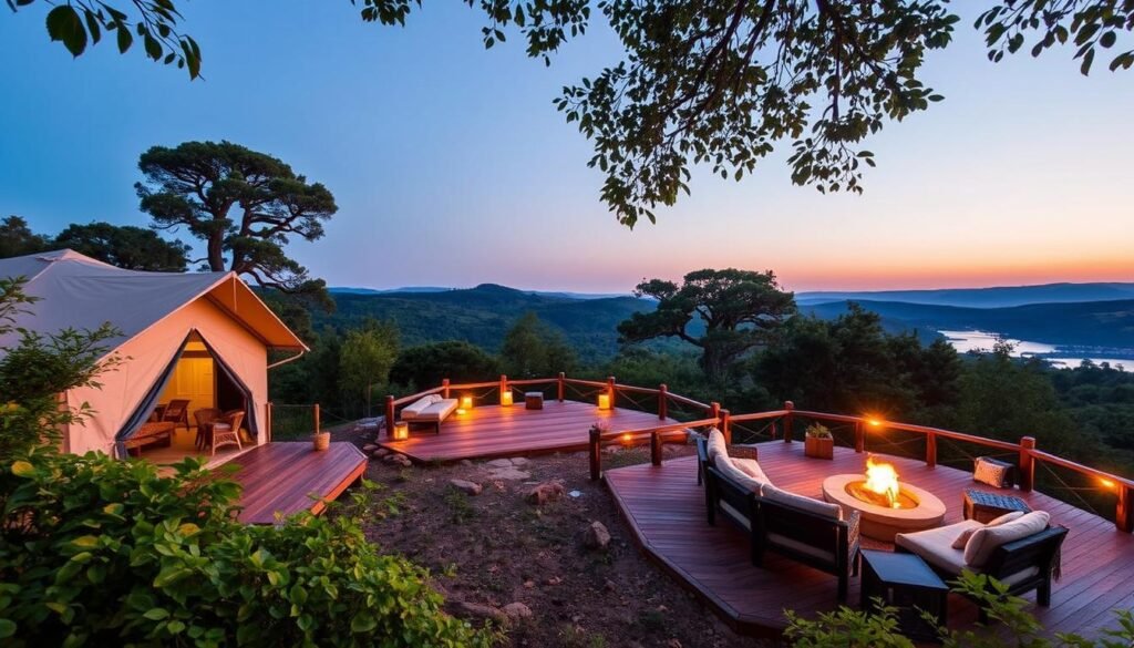 akomodasi glamping premium