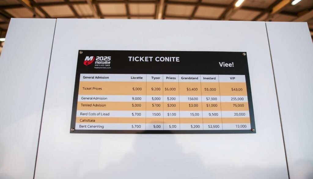 detail harga tiket MotoGP Mandalika 2025