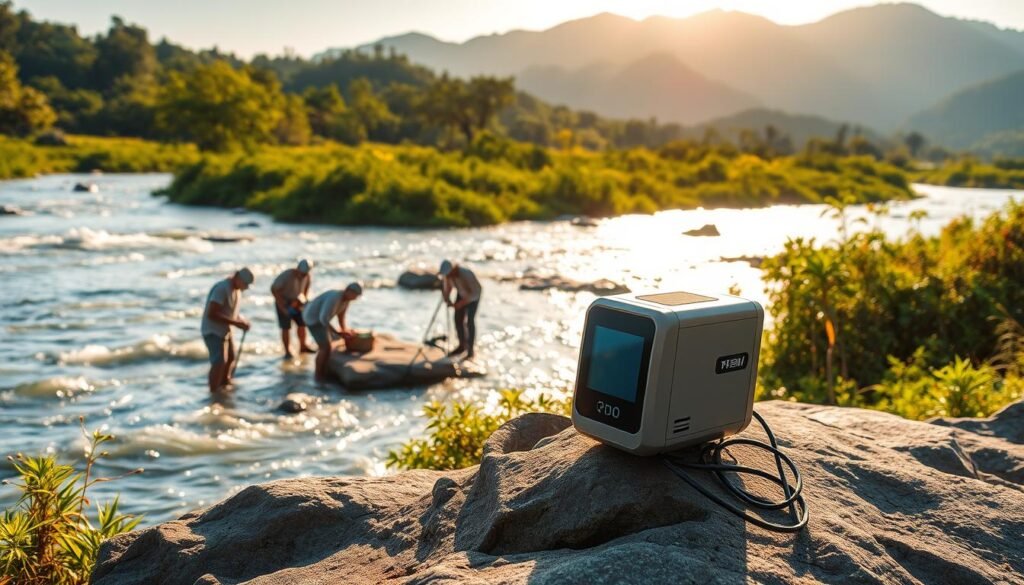 pengukuran kualitas air sungai